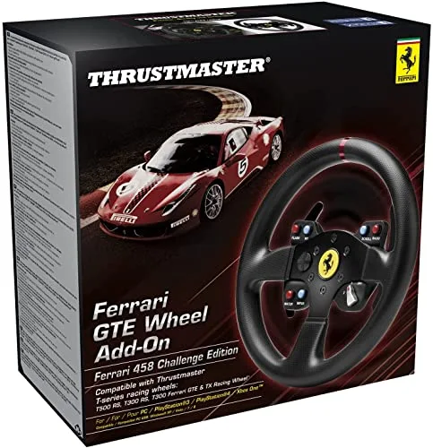 Thrustmaster Volant T300 FERRARI GTE F458 - PC / Xbox One / PS3 / PS4 - vue 7