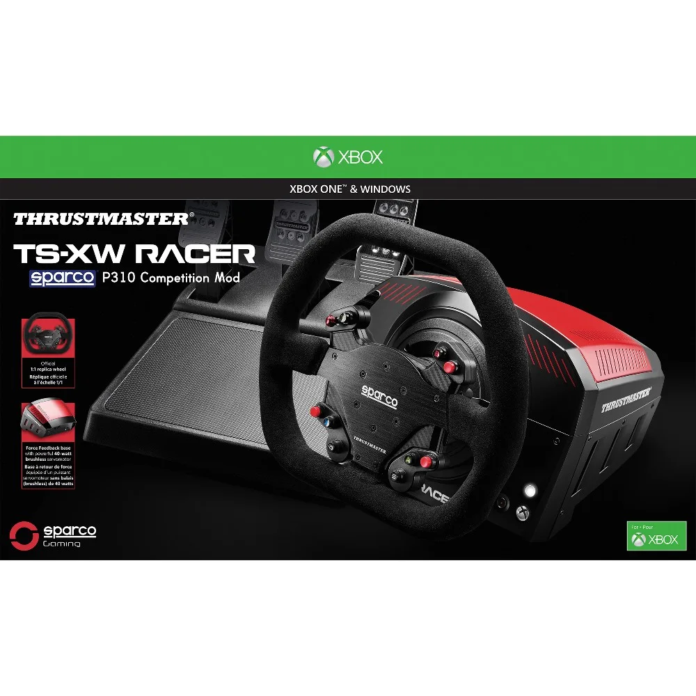 Thrustmaster TS-XW Racer Sparco P310 Volant Filaire Xbox PC