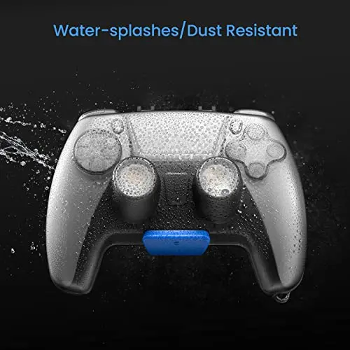 Tomtoc coque rigide transparente mat pour manette PS5 – housse de protection A05-027D01 - vue 4