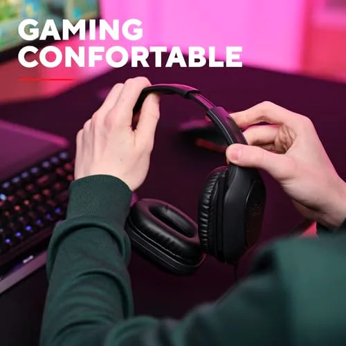 Trust GXT 418 Rayne Casque Gaming Léger pour PC Xbox PS4 PS5 Switch Mobile Transducteurs 50 mm Jack 3.5 mm Câble de 2 m - vue 7