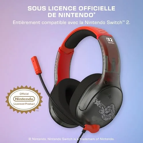 Turtle Beach Airlite Fit Wired Gaming Headset Switch 2 - vue 6