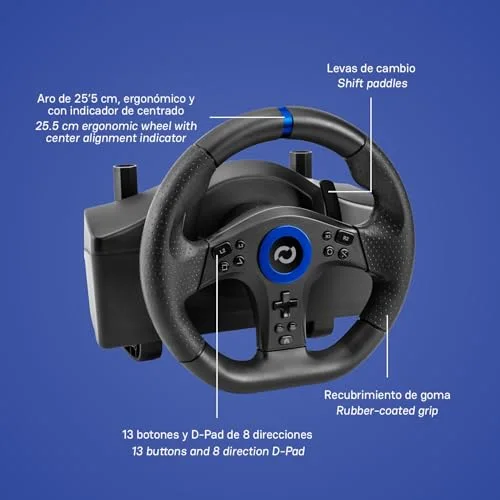Volant Blade BR5 Wheel PS5 avec pédales et retour haptique - vue 4