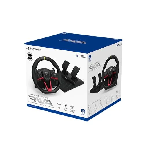 Hori Racing Wheel Apex Noir sans fil avec pédales