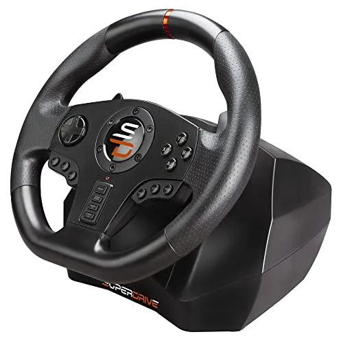 Volant de course - SUBSONIC - SV710 - Pédalier avec vibrations - Compatible PC - 270° de rotation - vue 4