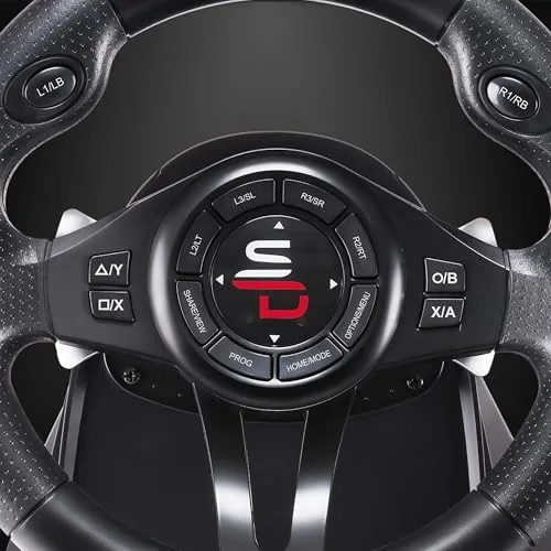 Volant de course - SUPERDRIVE - GS550 - Avec pédalier - Levier de vitesses - Vibrations - Multi-plateformes - vue 8
