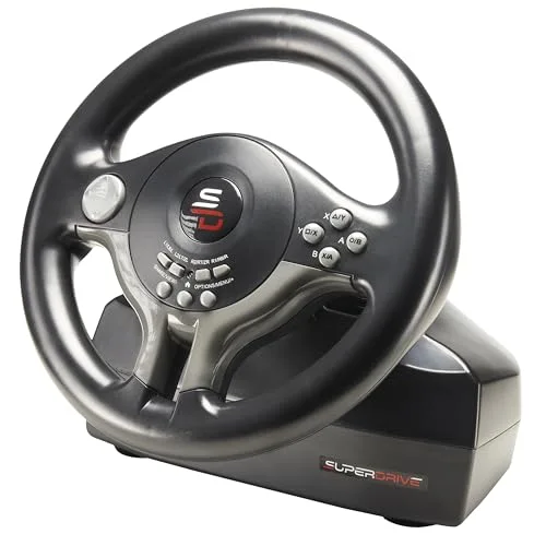 Volant de course - SUPERDRIVE - SV250 - Avec pédalier - Palettes - Vibrations - Multi-plateformes - vue 4