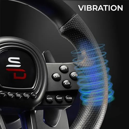 Volant de course - SUPERDRIVE - SV650 - Avec pédalier - Palettes - Vibrations - Multi-plateformes - vue 7