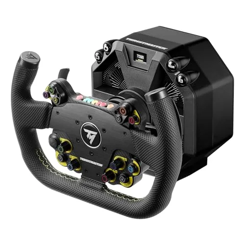 Volant de course - THRUSTMASTER - EVO Racing 31U Leather - Compatible PCPS4PS5Xbox Series et Xbox One - Noir - vue 3