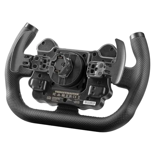 Volant de course - THRUSTMASTER - EVO Racing 31U Leather - Compatible PCPS4PS5Xbox Series et Xbox One - Noir - vue 4