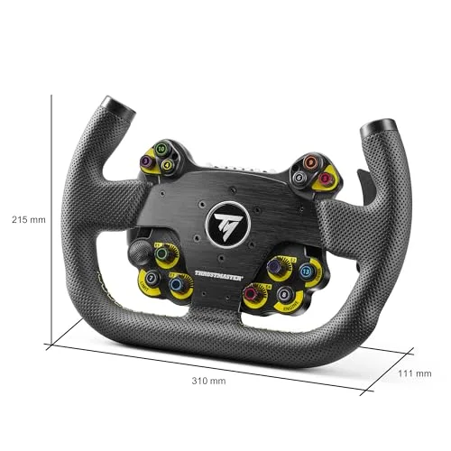 Volant de course - THRUSTMASTER - EVO Racing 31U Leather - Compatible PCPS4PS5Xbox Series et Xbox One - Noir - vue 7