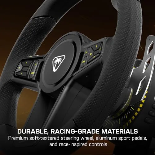 Volant de Course - TURTLE BEACH - VelocityOne Race KD3 - Retour de Force - Pédales en Aluminium - USB Type-C - vue 8