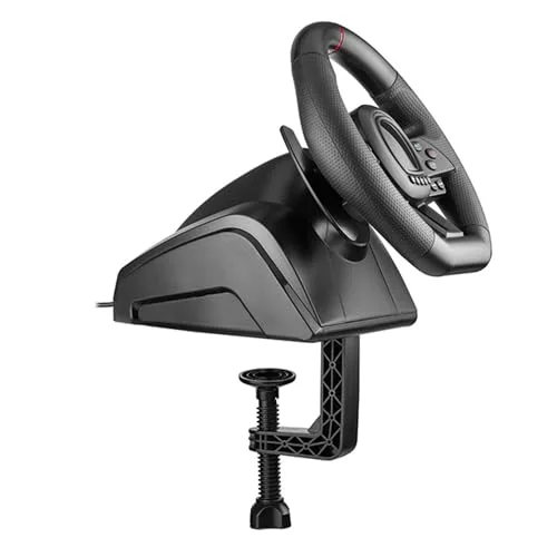 Volant de jeux - Tracer - Ensemble volant avec pédales - Compatible PS3 PS4 Xbox - 270° rotation - USB - vue 3