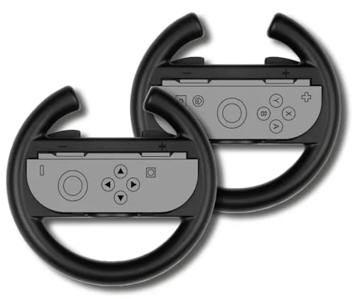 Volant Konix 61889000118 Switch 2 Noir Paquet de 2 - vue 2