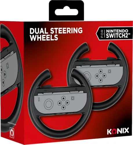 Volant Konix 61889000118 Switch 2 Noir Paquet de 2 - vue 6