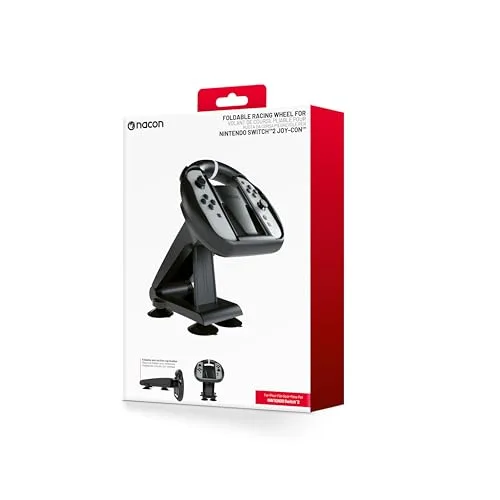 Volant NACON NA028232 pliable ventouses Nintendo Switch 2 noir - vue 9