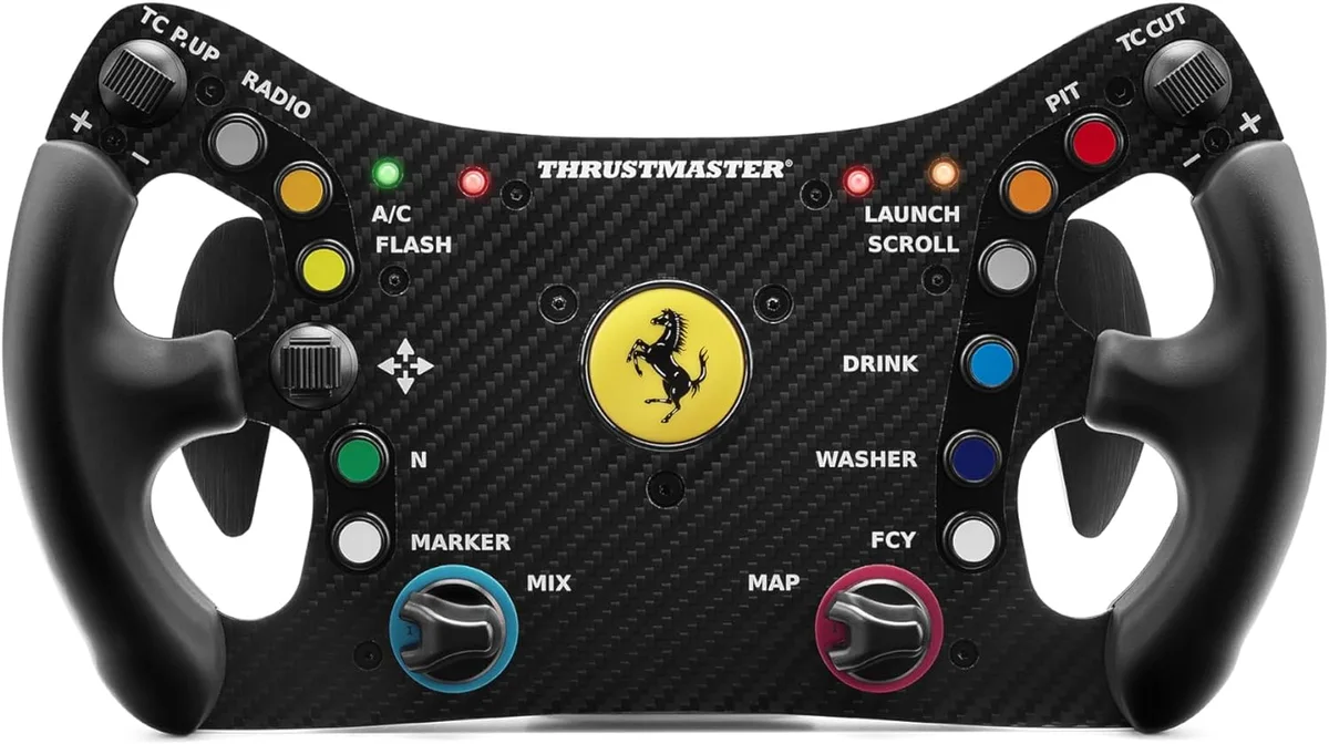 Thrustmaster Ferrari 488 GT3 Wheel Add-On Noir et Rouge