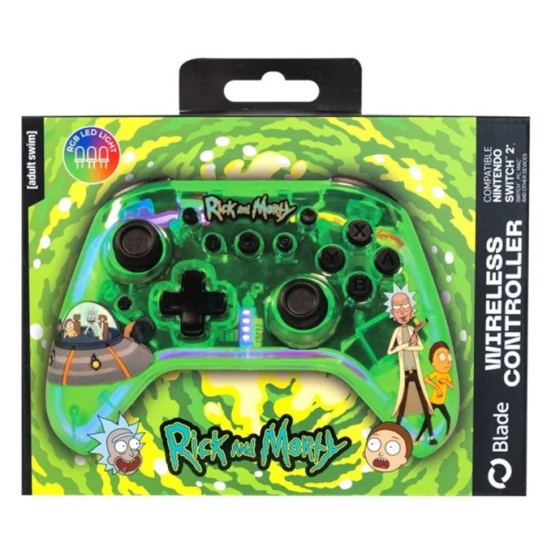 Manette QUO Blade Rick and Morty Switch PC - vue 3
