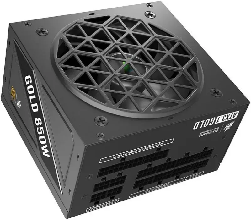 Fuente de Alimentación 1stplayer NGDP-GLD-850-BK-EU 850W 80 PLUS Gold modulaire semi-passive - image 3