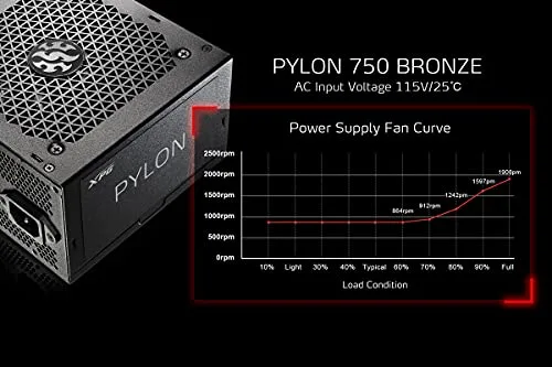 Adata XPG Pylône 750W 80+ Bronze - vue 6