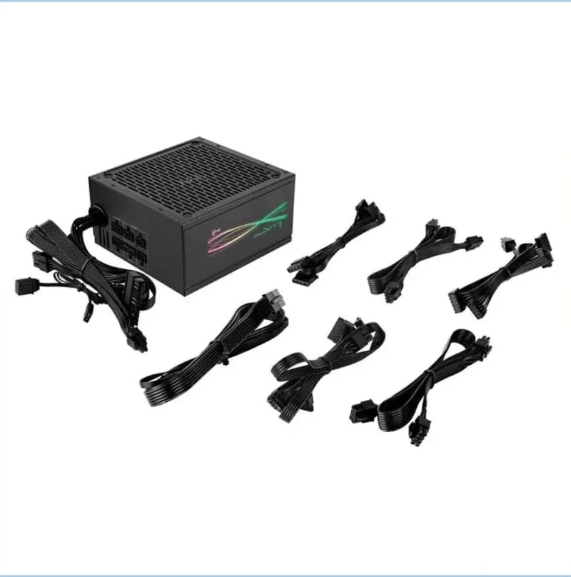 Aerocool LUXPRORGB1000M Alimentation RVB semi-modulaire 1000W 80plus Gold +90% ATX 3.0 Pcie 5.0 - image 3