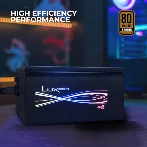 Aerocool LUXPRORGB650M 650W 80+ Bronze semi-modulaire - vue 2