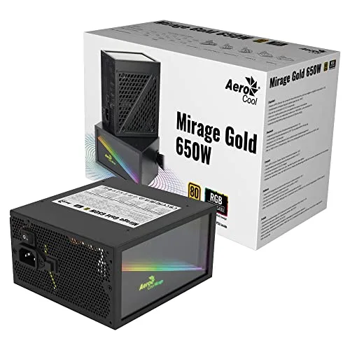 Aerocool Mirage Or RVB 650W 80+ Gold - vue 5