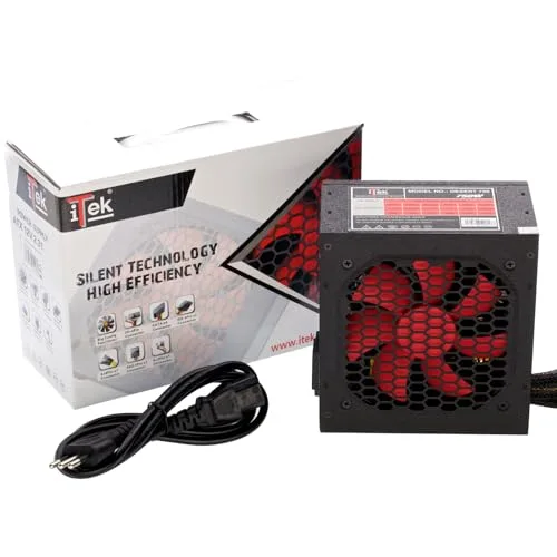 Alimentation ATX - ITEK - Desert 650 - 650W - 20+4 pin - Actif refroidissement - vue 2