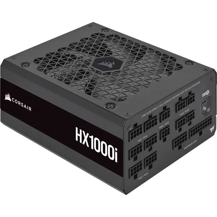 Corsair HX1000i 1000W 80+ Platinum ATX 3.1 Full Modulaire