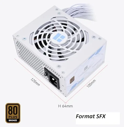 Alimentation PC non modulaire - THERMALRIGHT ABFX 500 W - 80+ Bronze - Blanc - vue 4