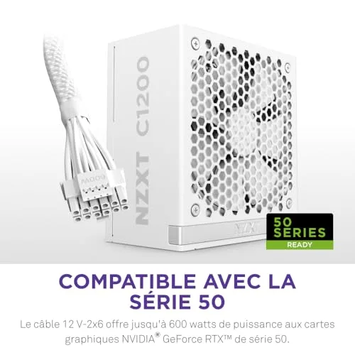 Alimentation PC - NZXT - PA-2G2BW-EU - 1200 W - vue 4