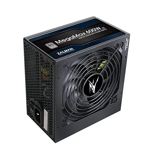 Alimentation PC - ZALMAN - MegaMax 600W V2 (80Plus 230V EU) (ZM600-TXIIV2) - vue 2