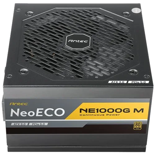 Antec Neo ECO Modular NE1000G M 1000W 80+ Gold modulaire noir - vue 5