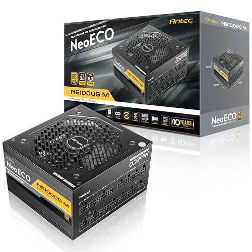Antec Neo ECO Modular NE1000G M 1000W 80+ Gold modulaire noir