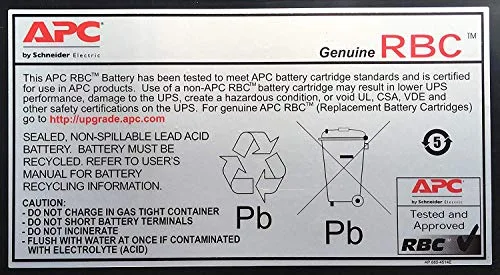 APC APCRBC116 48V plomb-acide - vue 2
