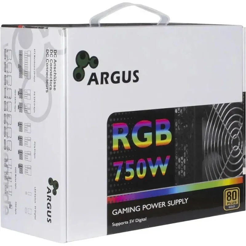 Argus RGB-750W CM II alimentation 750 watt - image 3