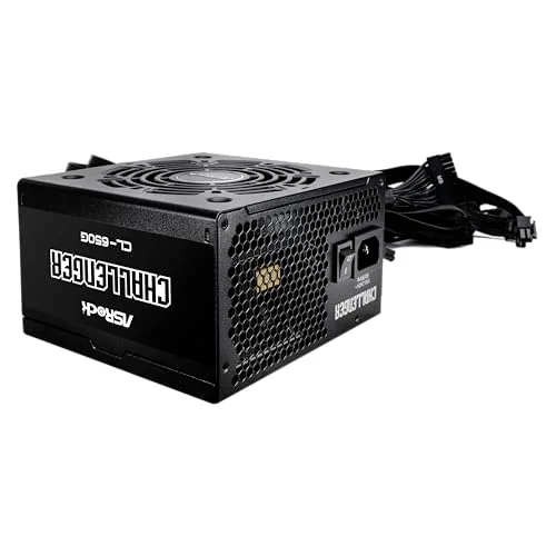Asrock Challenger CL-650G 650W 80+ Gold - vue 3