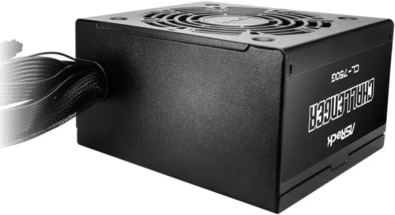 Bloc d'alimentation Asrock 750 W, certification 80 PLUS Gold, Challenger CL-750G, protection avancée - image 4