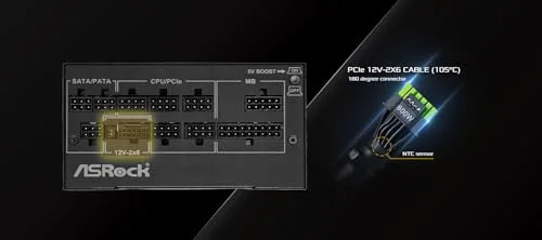 Asrock Phantom Gaming PG-850G 850W 80+ Gold modulaire - vue 7