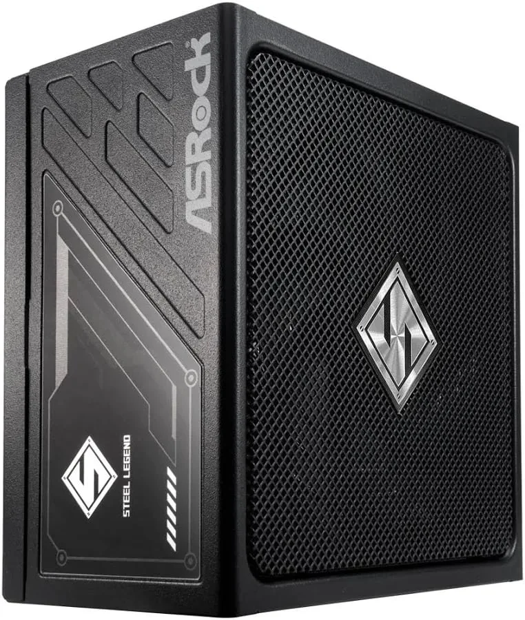 Bloc d'alimentation Asrock 750 W 80 PLUS Gold Steel Legend, protection totale, noir - image 3