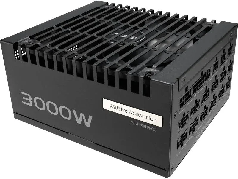 ASUS-PRO-WS-3000P unité d''alimentation d''énergie 20+4 pin ATX ATX Noir alimentation modulaire 3000 watt - image 2