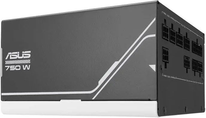 Alimentation PC modulaire ASUS PRIME 750W 80 PLUS Gold blanc et noir - image 3