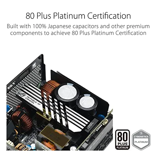 ASUS ROG Loki SFX-L 750W 80+ Platinum modulaire noir et blanc - vue 3