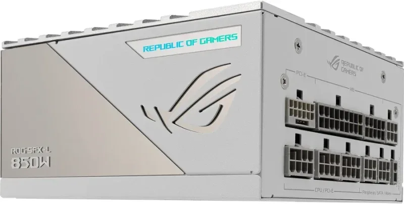 Alimentation PC modulaire ASUS ROG Loki SFX-L ARGB 850W 80 PLUS Platinum blanc - image 2