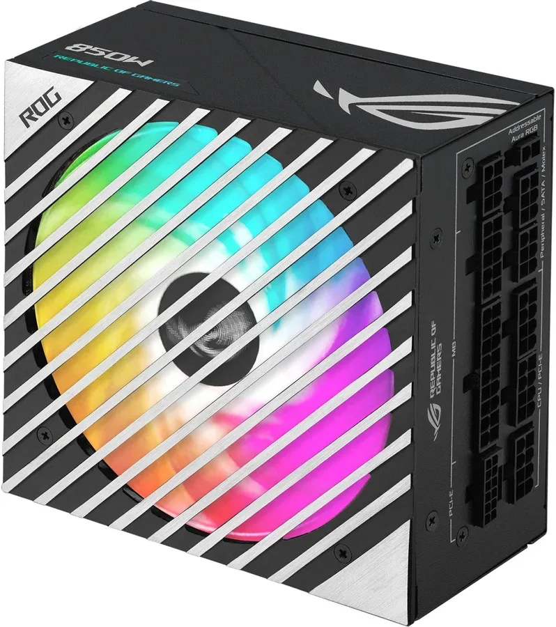 Alimentation PC modulaire ASUS ROG Loki SFX-L ARGB 850W 80 PLUS Platinum noir - image 4