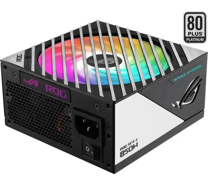 Alimentation PC modulaire ASUS ROG Loki SFX-L ARGB 850W 80 PLUS Platinum noir - alimentation vue principale