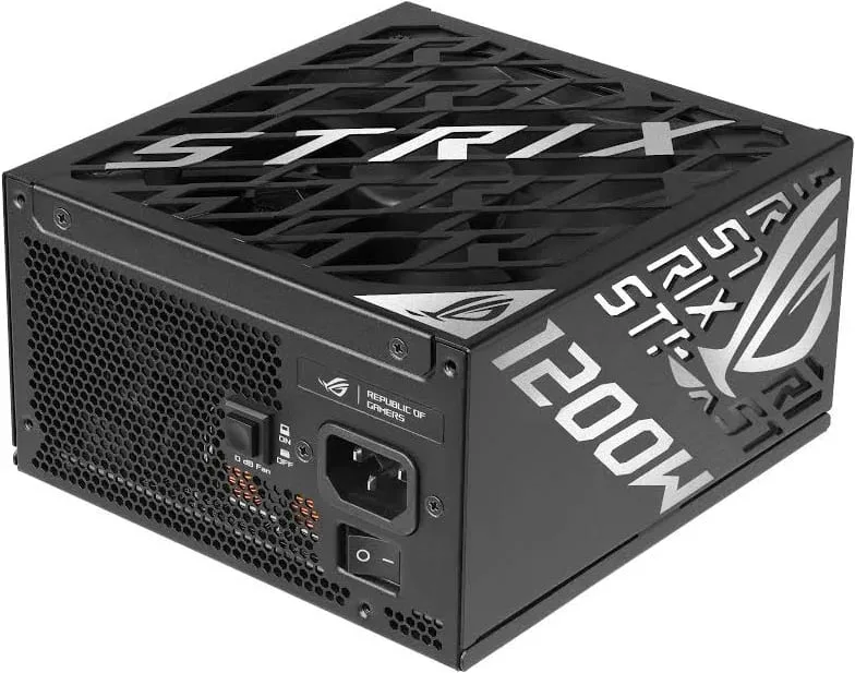 Alimentation PC modulaire ASUS ROG Strix 1200W 80 PLUS Platinum noir - image 3