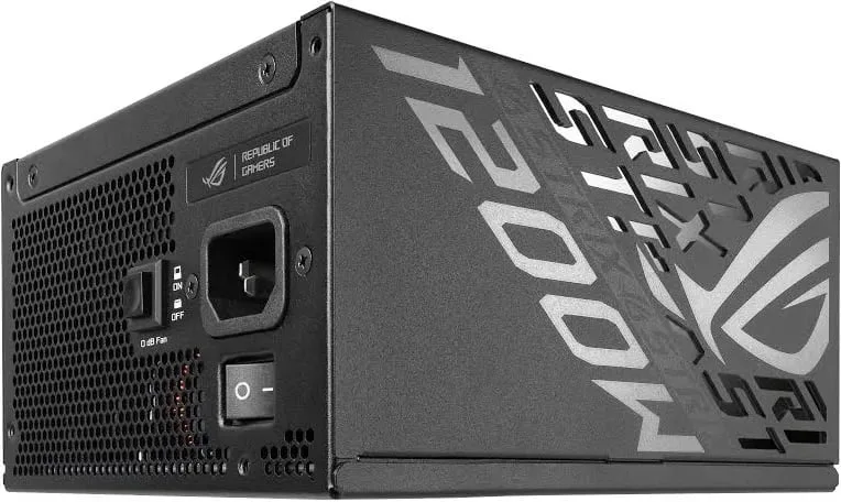 Alimentation PC modulaire ASUS ROG Strix 1200W 80 PLUS Platinum noir - image 4