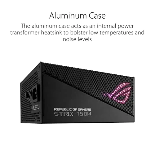ASUS ROG Strix 750W Gold Aura Edition 80+ Gold modulaire - vue 2