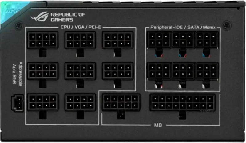 ASUS ROG Thor 1000W Platinum II 80 Plus Platinum modulaire - image 4