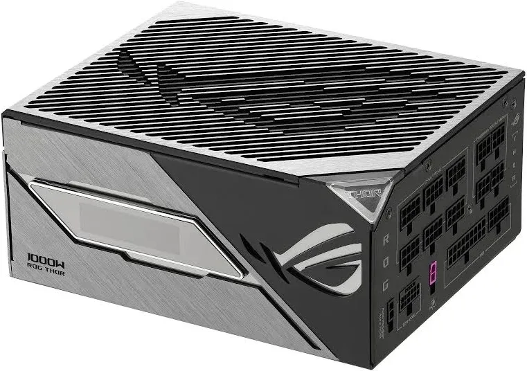 Alimentation PC modulaire ASUS ROG Thor Platinum III 1000W 80 PLUS Platinum noir et gris - image 3